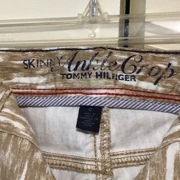 TOMMY HILFIGER SKINNY ANKLE CROP SIZE 10 - Picture 2 of 5